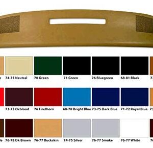 CA-1968-1976 Upper Dash Pads